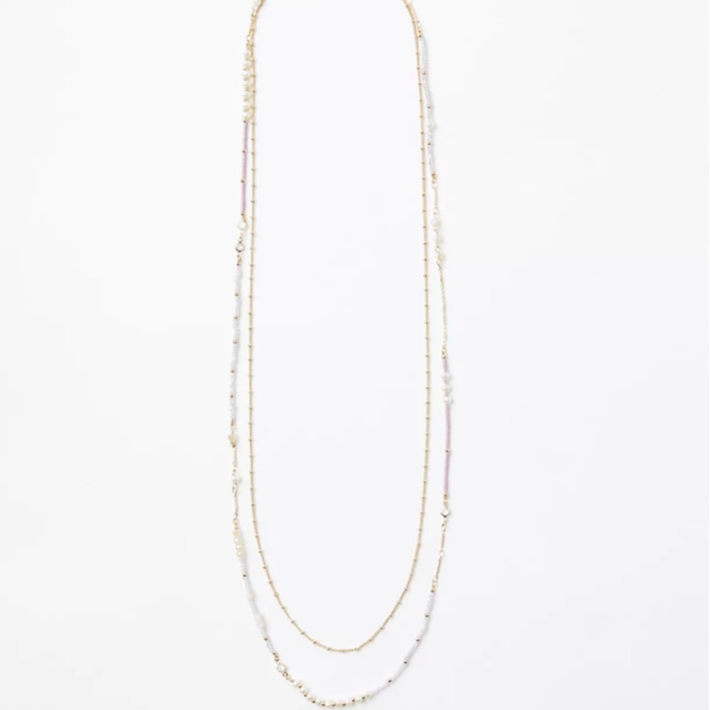 Loft - Layered Pearl Necklace